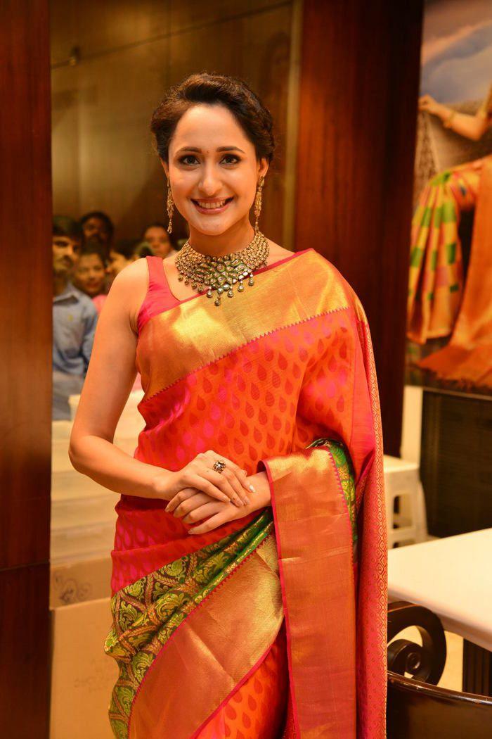 Actress Pragya Jaiswal Latest Saree Photo Stills