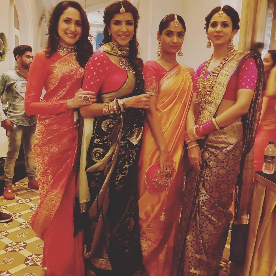 Actress Pragya Jaiswal Latest Stills in Red Saree