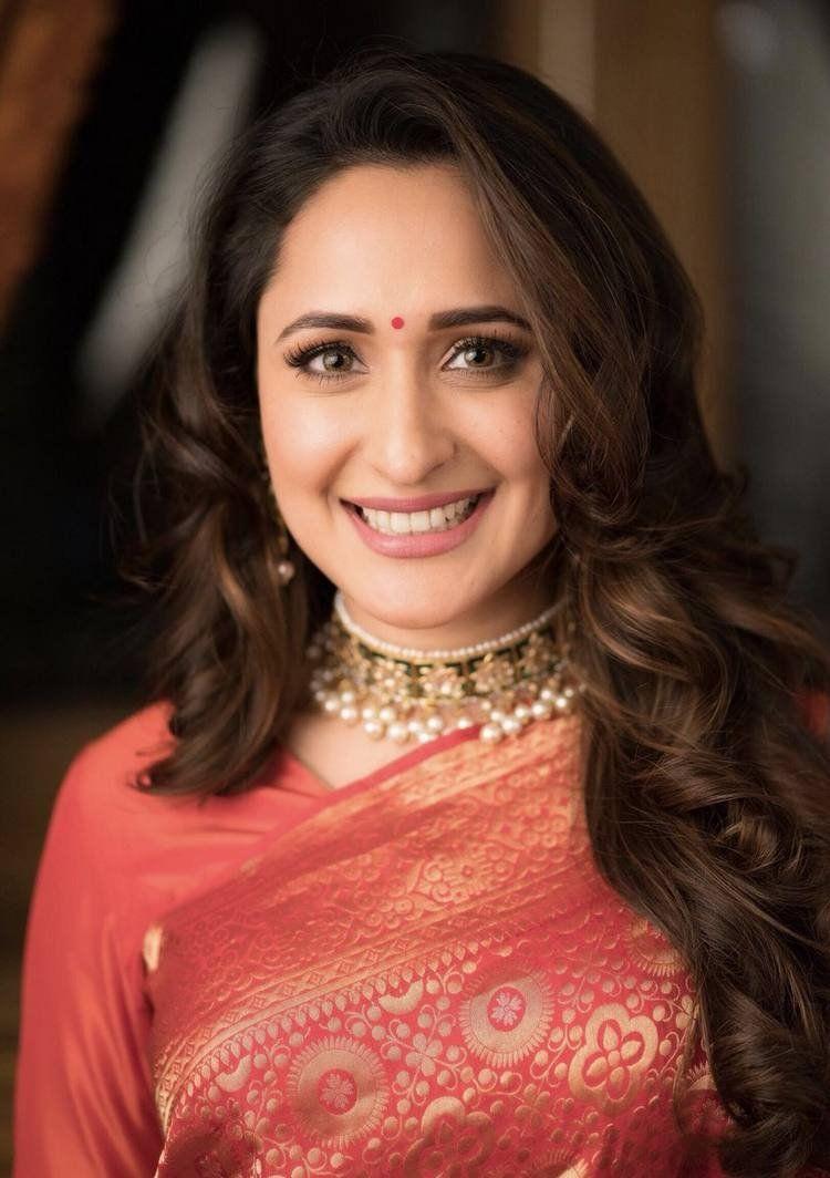 Actress Pragya Jaiswal Latest Stills in Red Saree