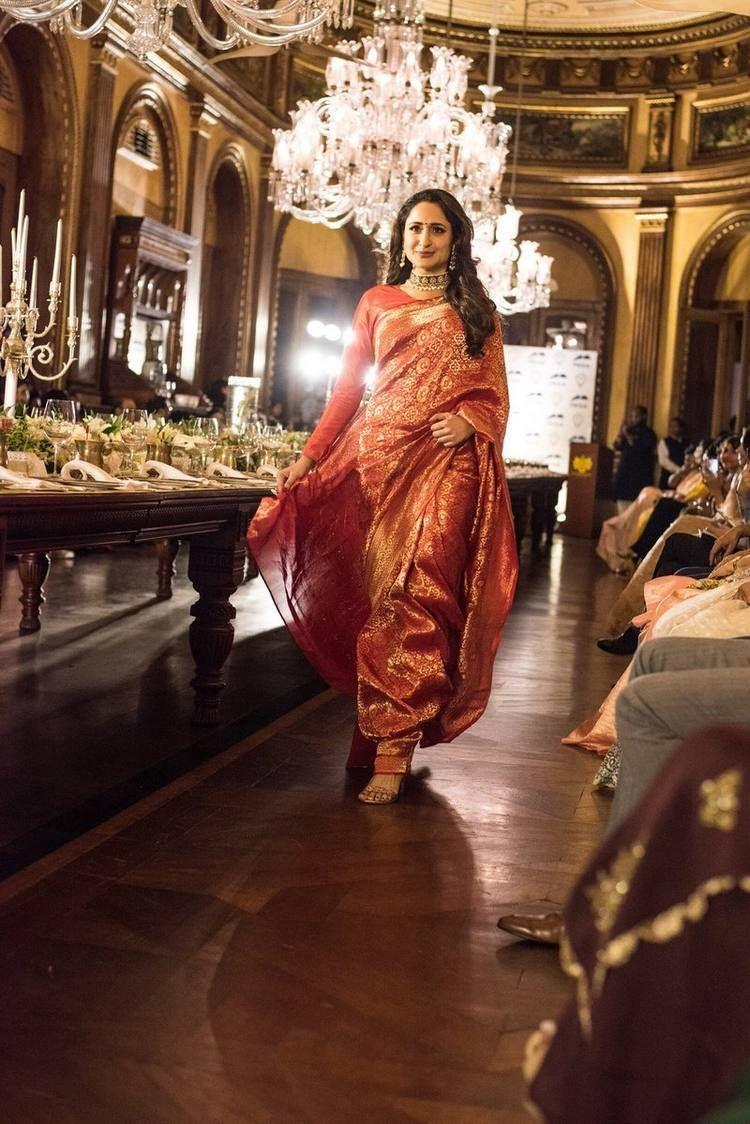 Actress Pragya Jaiswal Latest Stills in Red Saree