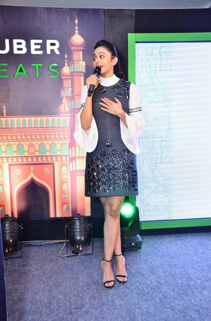 Actress Rakul Preet Singh Launches Uber Eats Photos