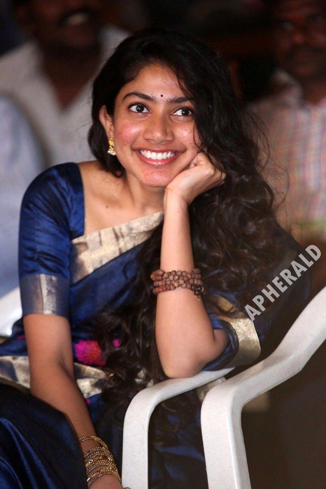 Actress Sai Pallavi Latest Blue Colour Saree Photos