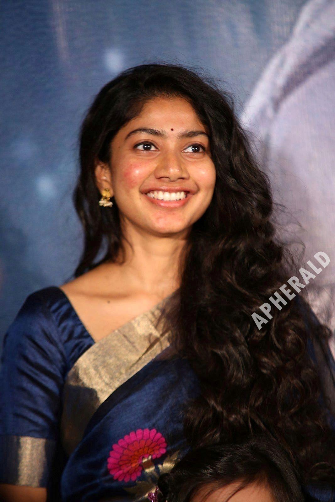 Actress Sai Pallavi Latest Blue Colour Saree Photos