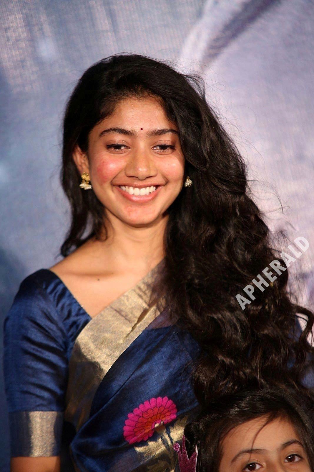 Actress Sai Pallavi Latest Blue Colour Saree Photos