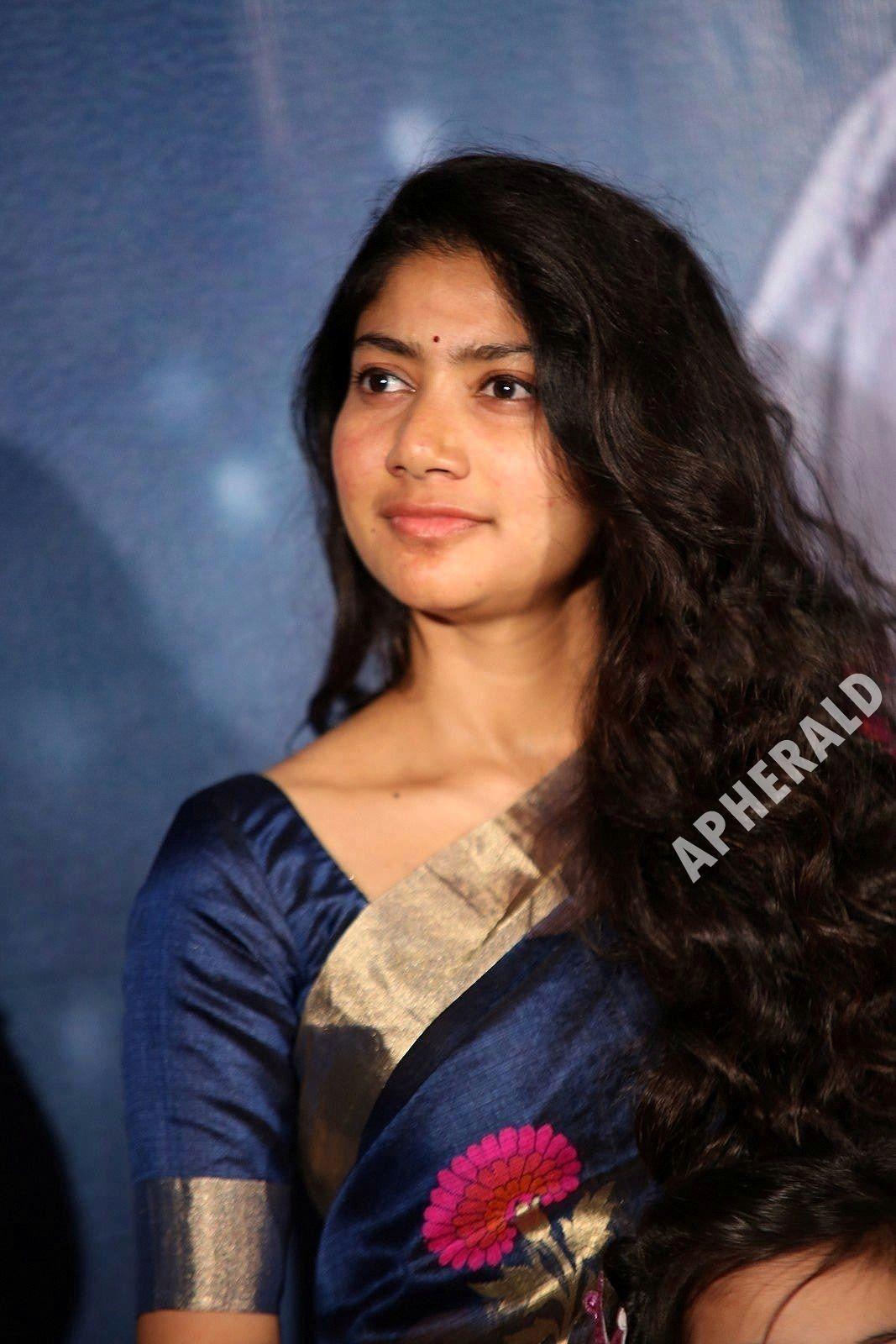 Actress Sai Pallavi Latest Blue Colour Saree Photos