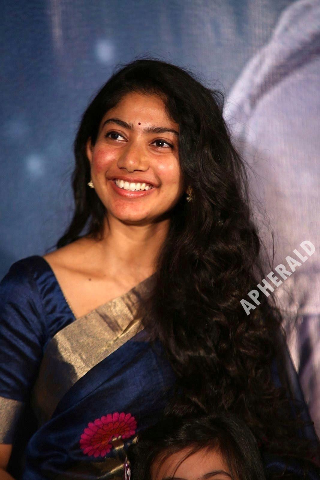 Actress Sai Pallavi Latest Blue Colour Saree Photos