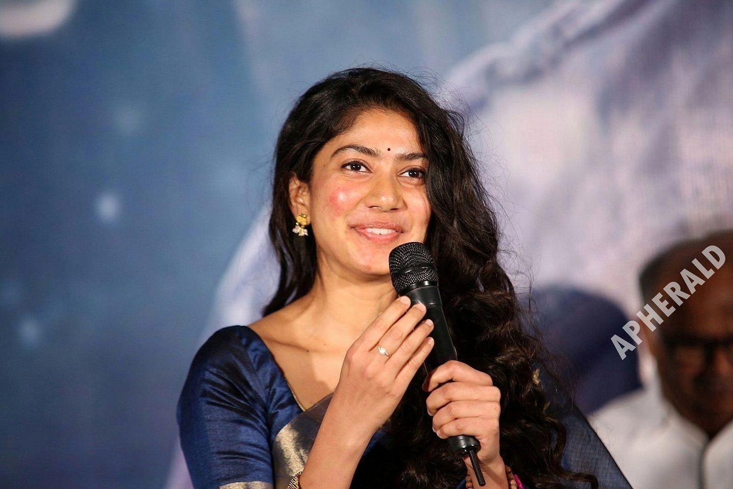 Actress Sai Pallavi Latest Blue Colour Saree Photos