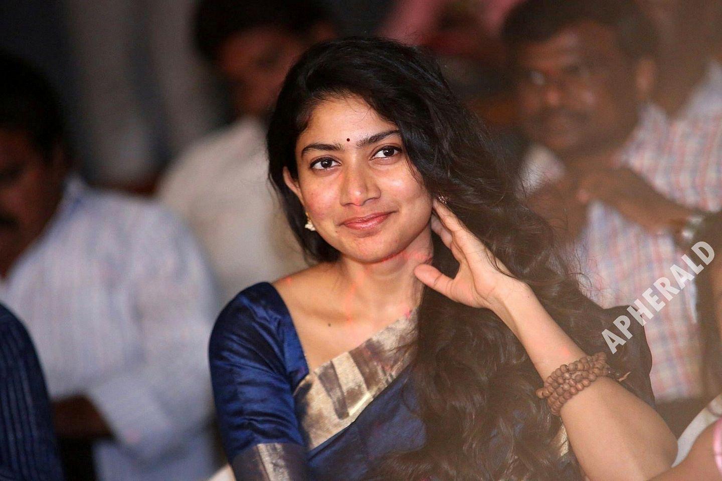 Actress Sai Pallavi Latest Blue Colour Saree Photos