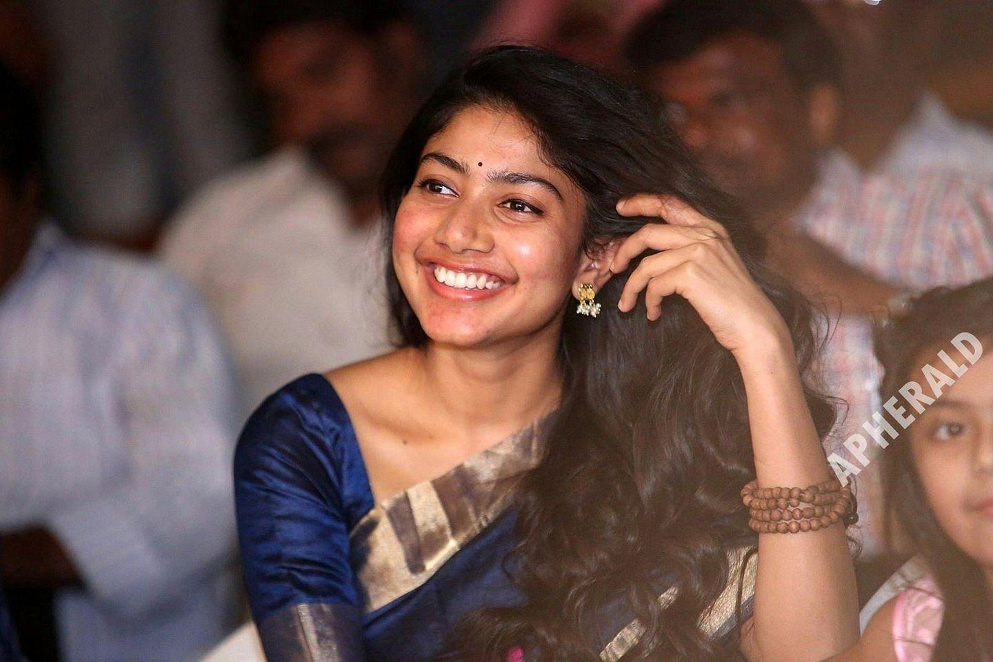 Actress Sai Pallavi Latest Blue Colour Saree Photos