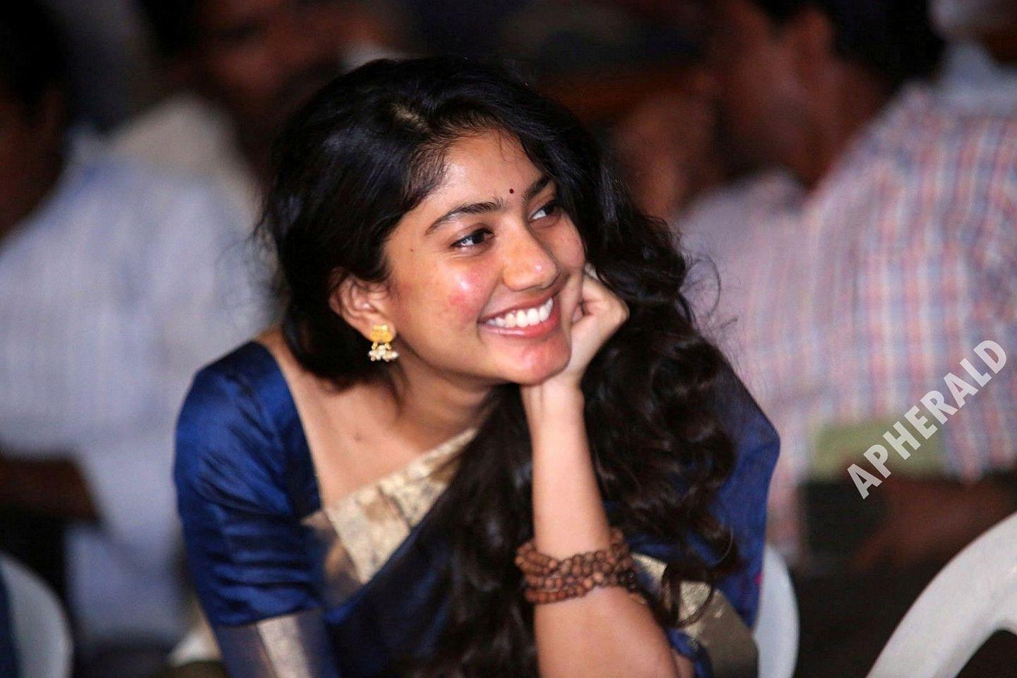 Actress Sai Pallavi Latest Blue Colour Saree Photos