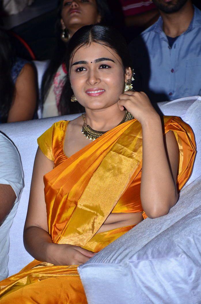 Actress Shalini Pandey Latest Yellow Saree Photos