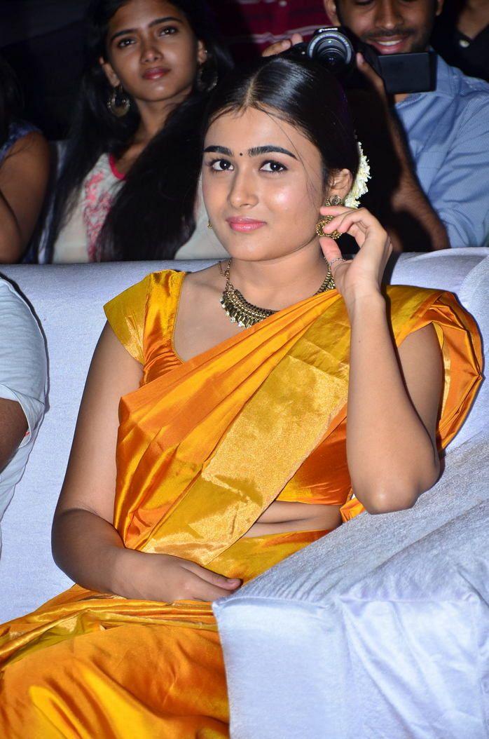 Actress Shalini Pandey Latest Yellow Saree Photos