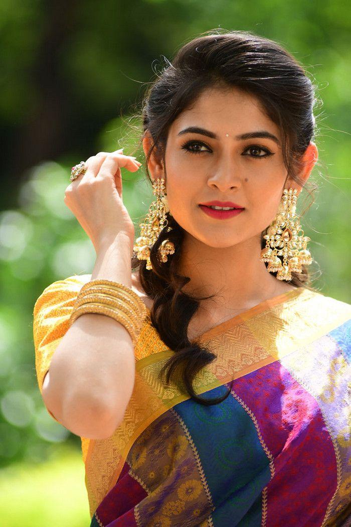 Actress Shivangi Latest Saree Photoshoot Stills