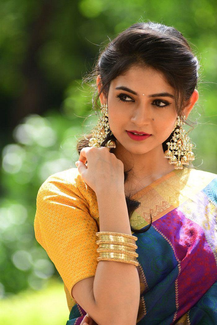 Actress Shivangi Latest Saree Photoshoot Stills