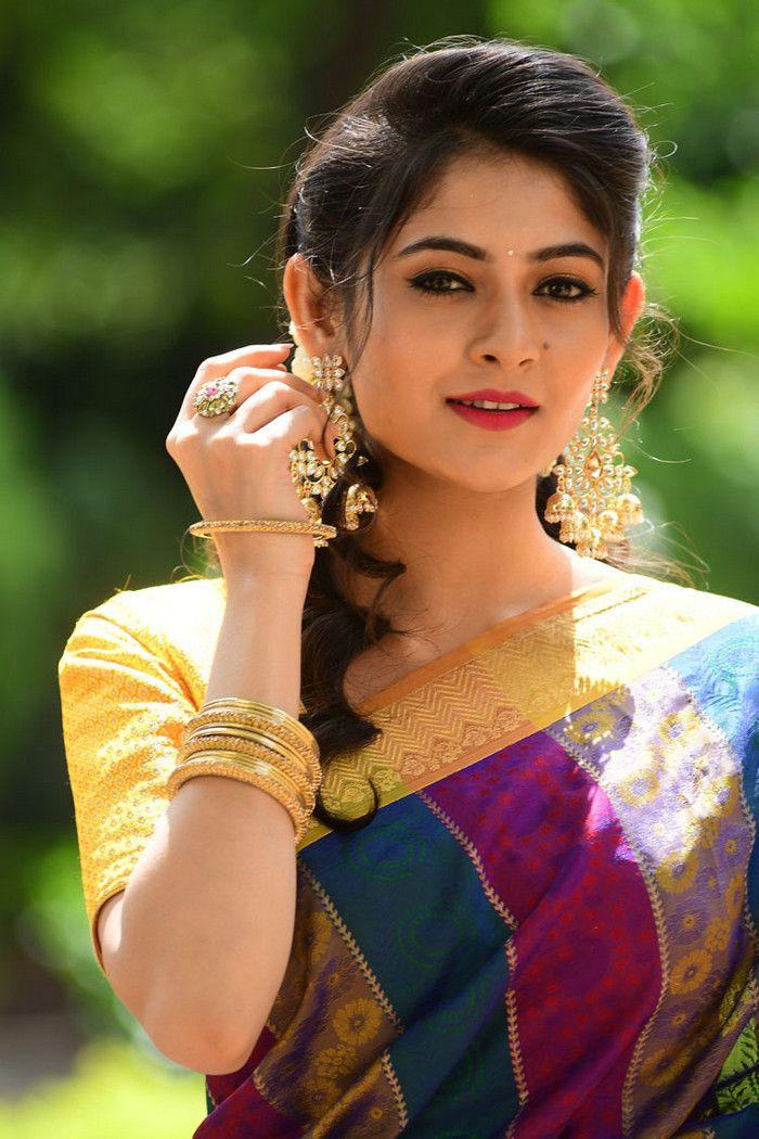 Actress Shivangi Latest Saree Photoshoot Stills