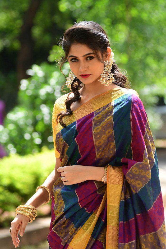Actress Shivangi Latest Saree Photoshoot Stills