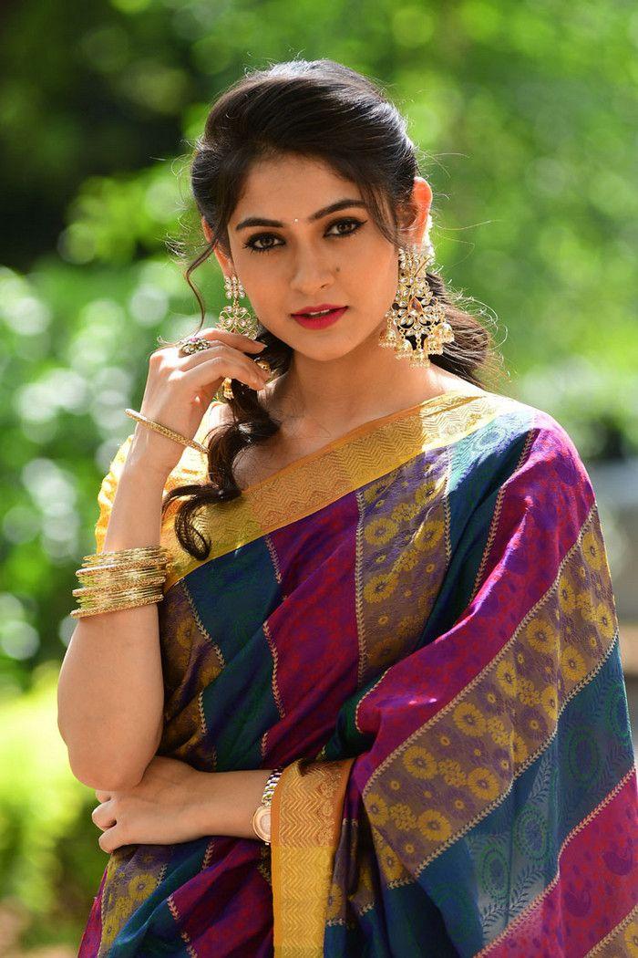 Actress Shivangi Latest Saree Photoshoot Stills