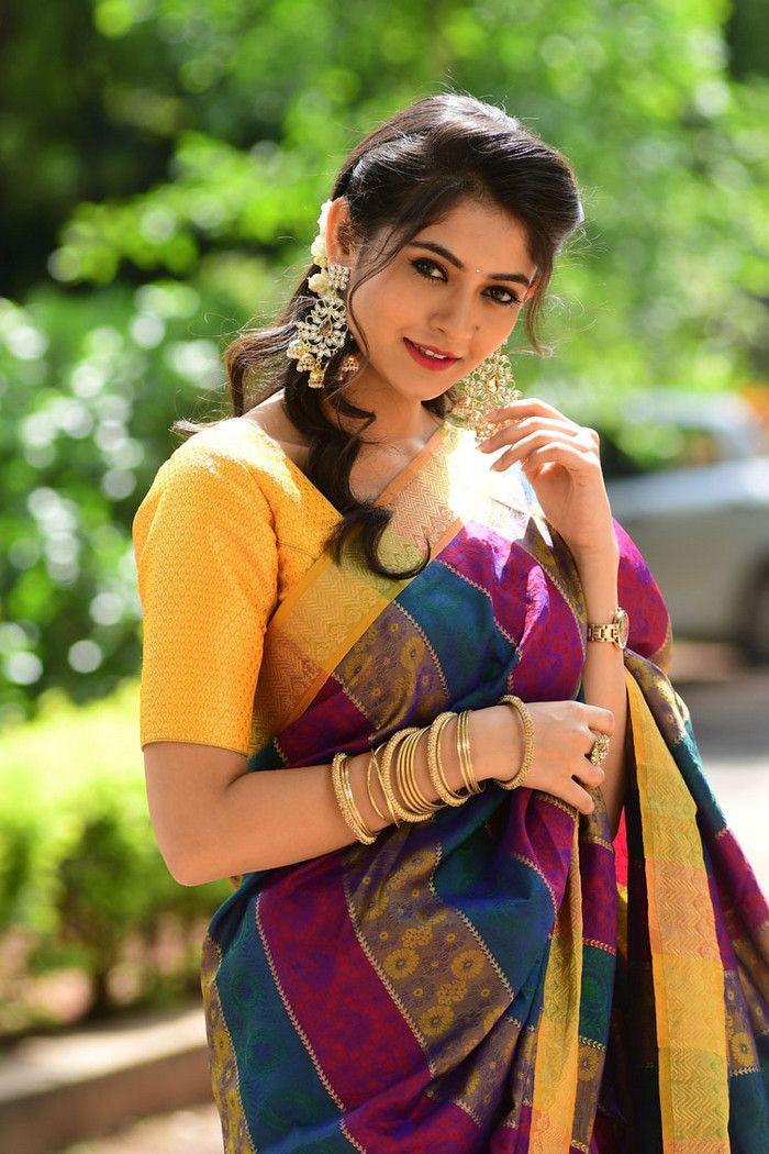 Actress Shivangi Latest Saree Photoshoot Stills