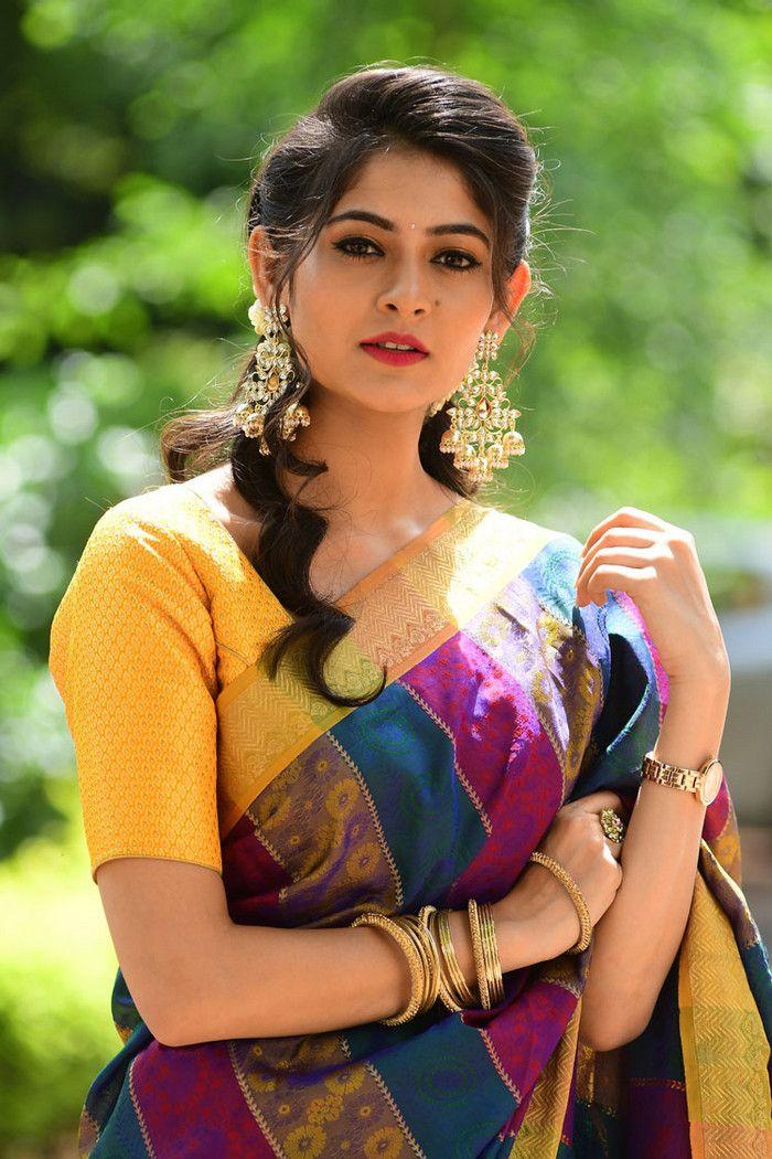 Actress Shivangi Latest Saree Photoshoot Stills