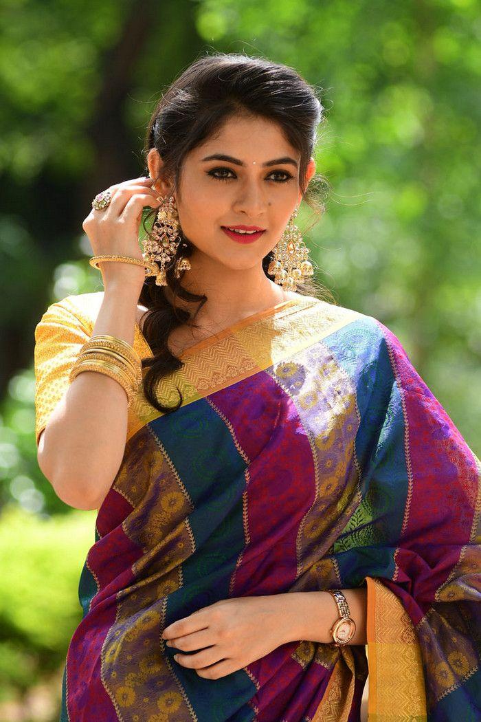 Actress Shivangi Latest Saree Photoshoot Stills