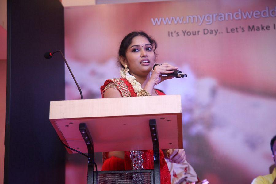 Actress Shree Ja launches My Grand Wedding Mobile App Stills