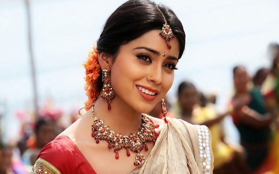 Actress Shriya Saran Latest Photos in Different Saree's