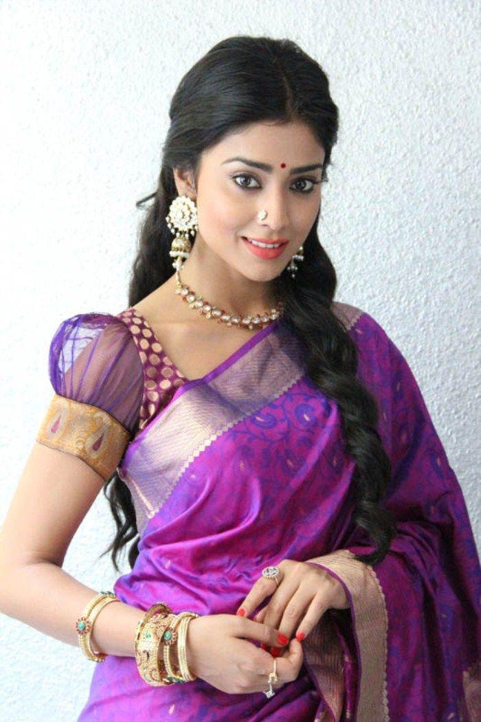 Actress Shriya Saran Latest Photos in Different Saree's