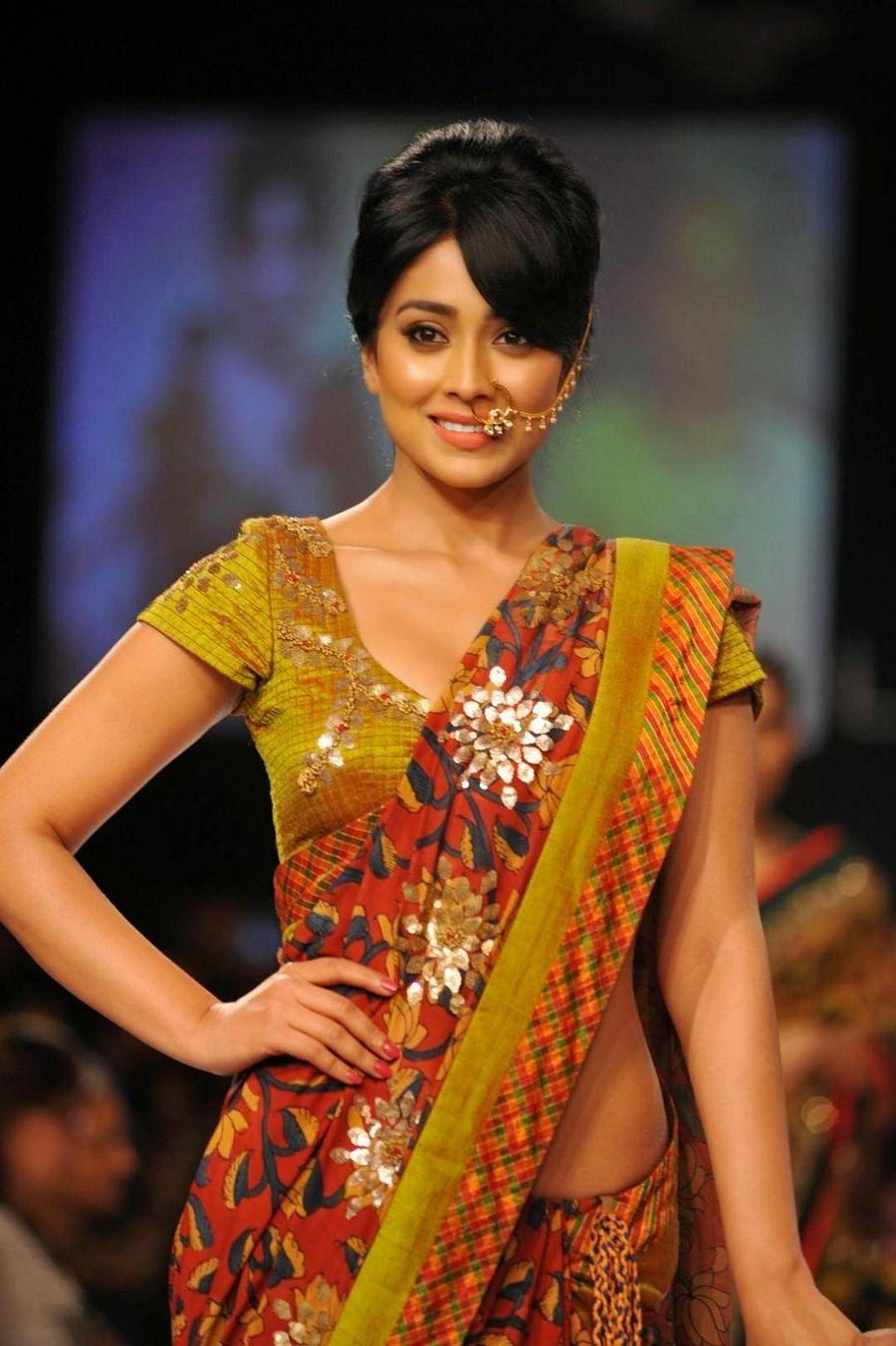 Actress Shriya Saran Latest Photos in Different Saree's