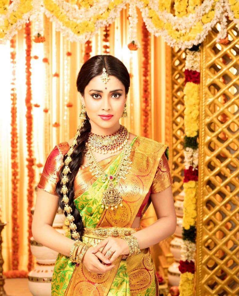 Actress Shriya Saran Latest Saree Photoshoot Stills