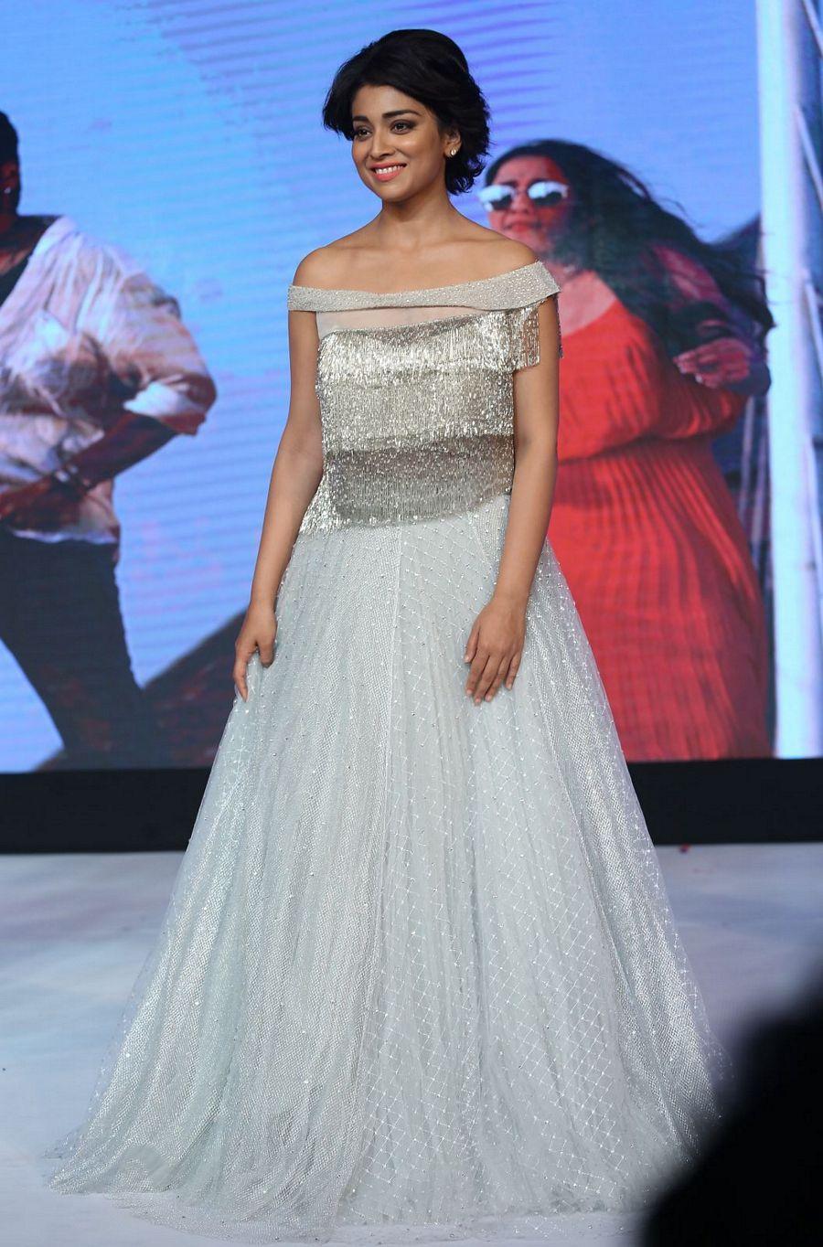 Actress Shriya Saran Stills at Nakshatram Audio Launch