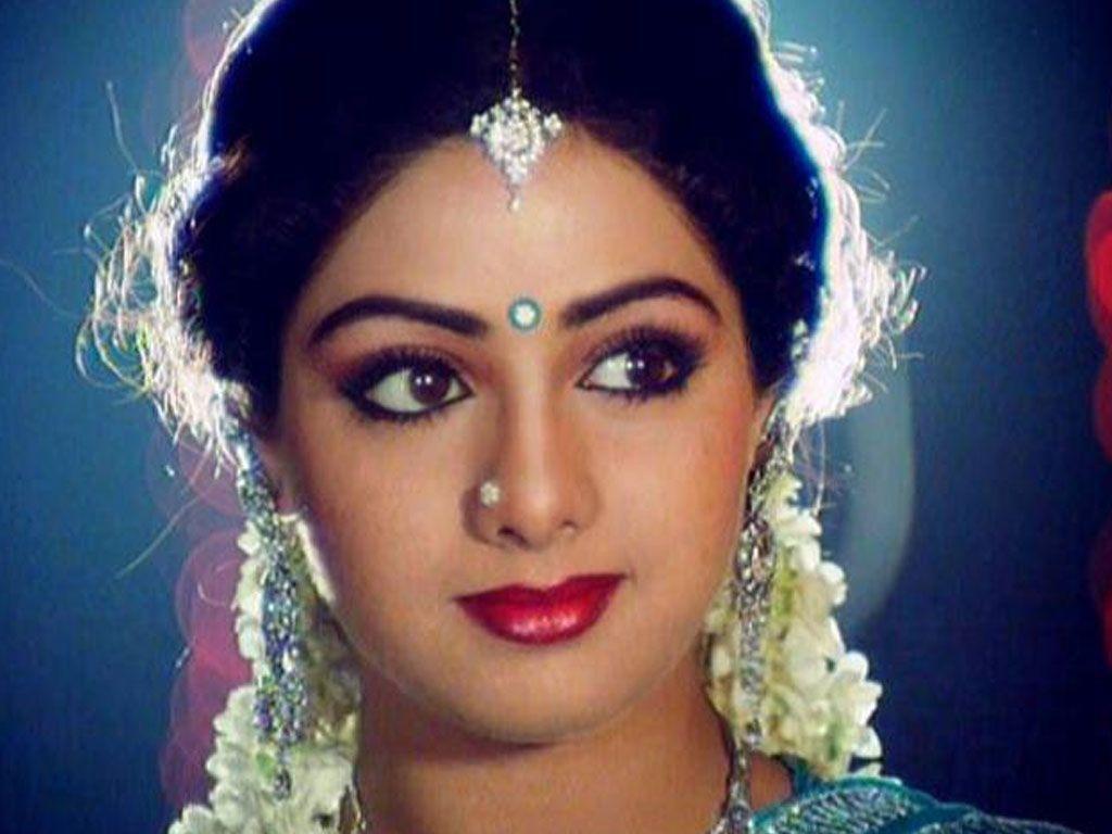 Actress Sridevi Kapoor Close UP Never Seen HD Wallpapers