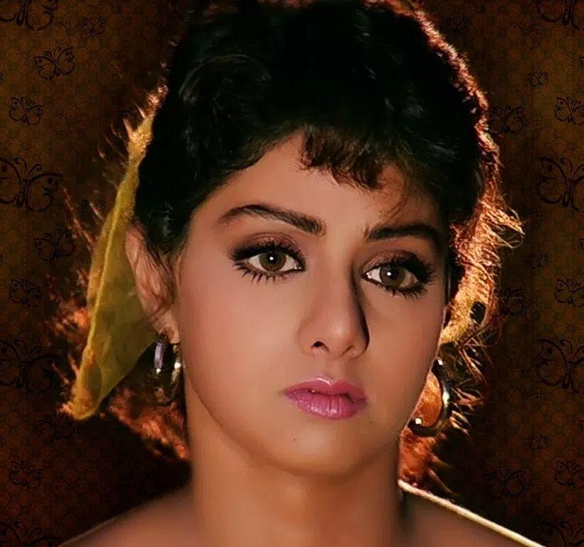 Actress Sridevi Kapoor Close UP Never Seen HD Wallpapers
