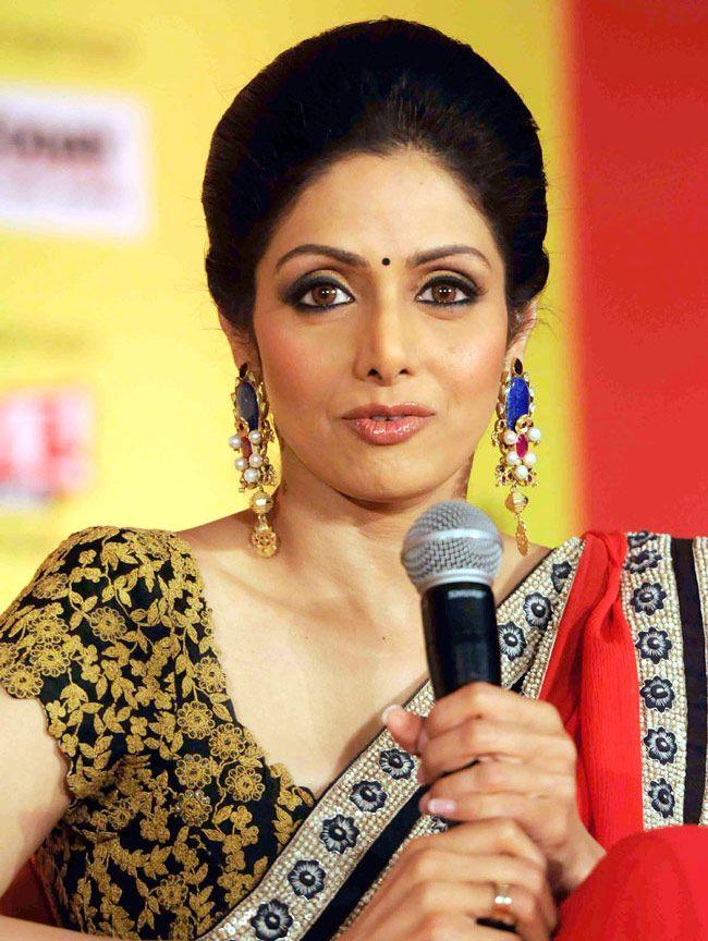 Actress Sridevi Kapoor Close UP Never Seen HD Wallpapers