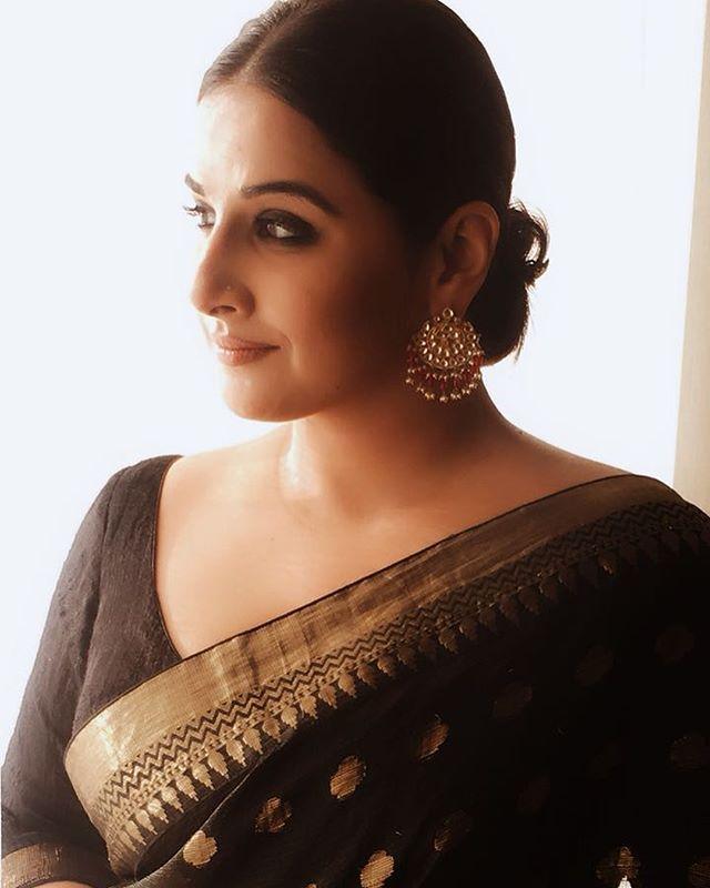 Actress Vidya Balan Latest Saree Photos Stills