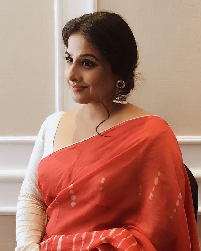 Actress Vidya Balan Latest Saree Photos Stills