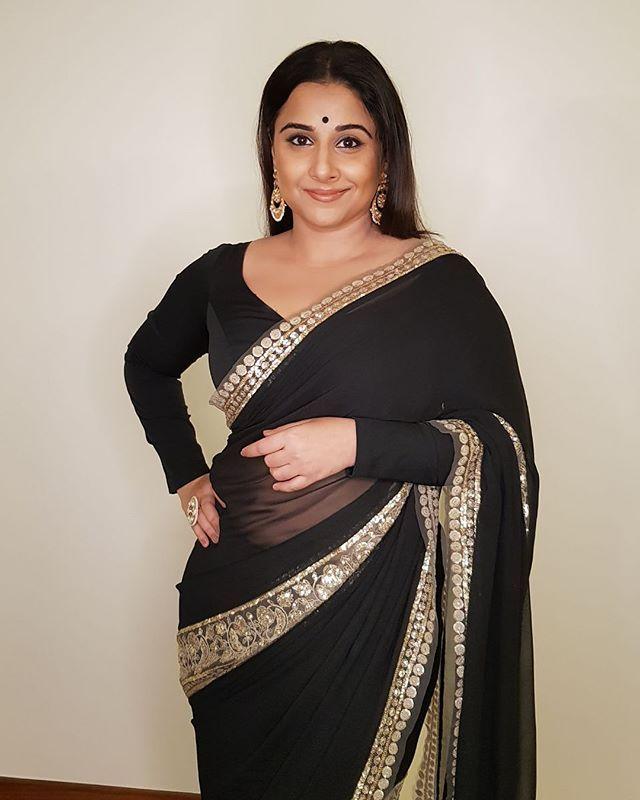 Actress Vidya Balan Latest Saree Photos Stills