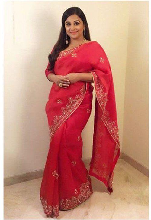 Actress Vidya Balan Latest Saree Photos Stills