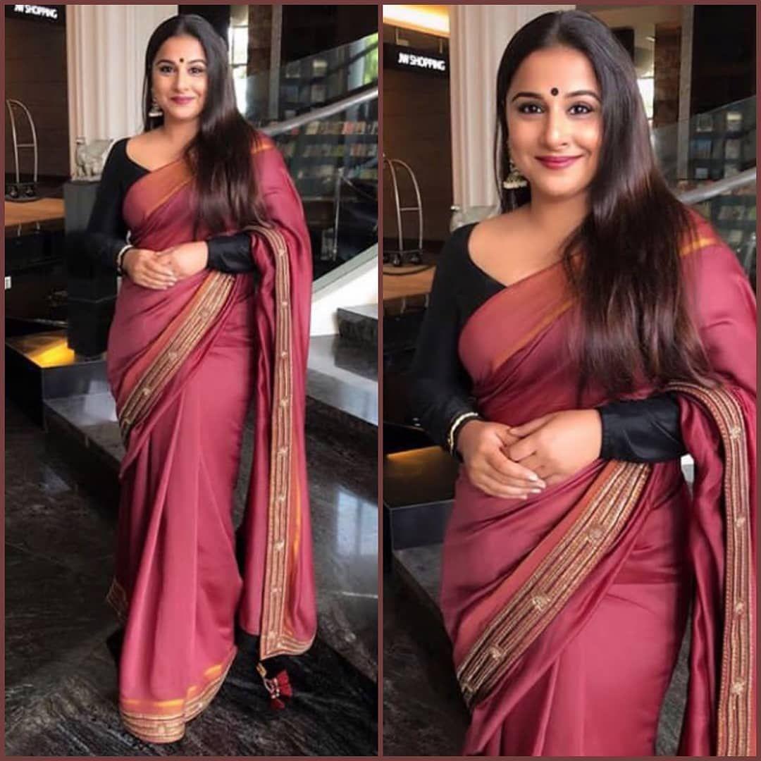 Actress Vidya Balan Latest Saree Photos Stills