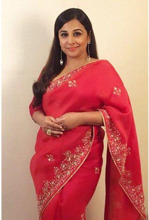 Actress Vidya Balan Latest Saree Photos Stills