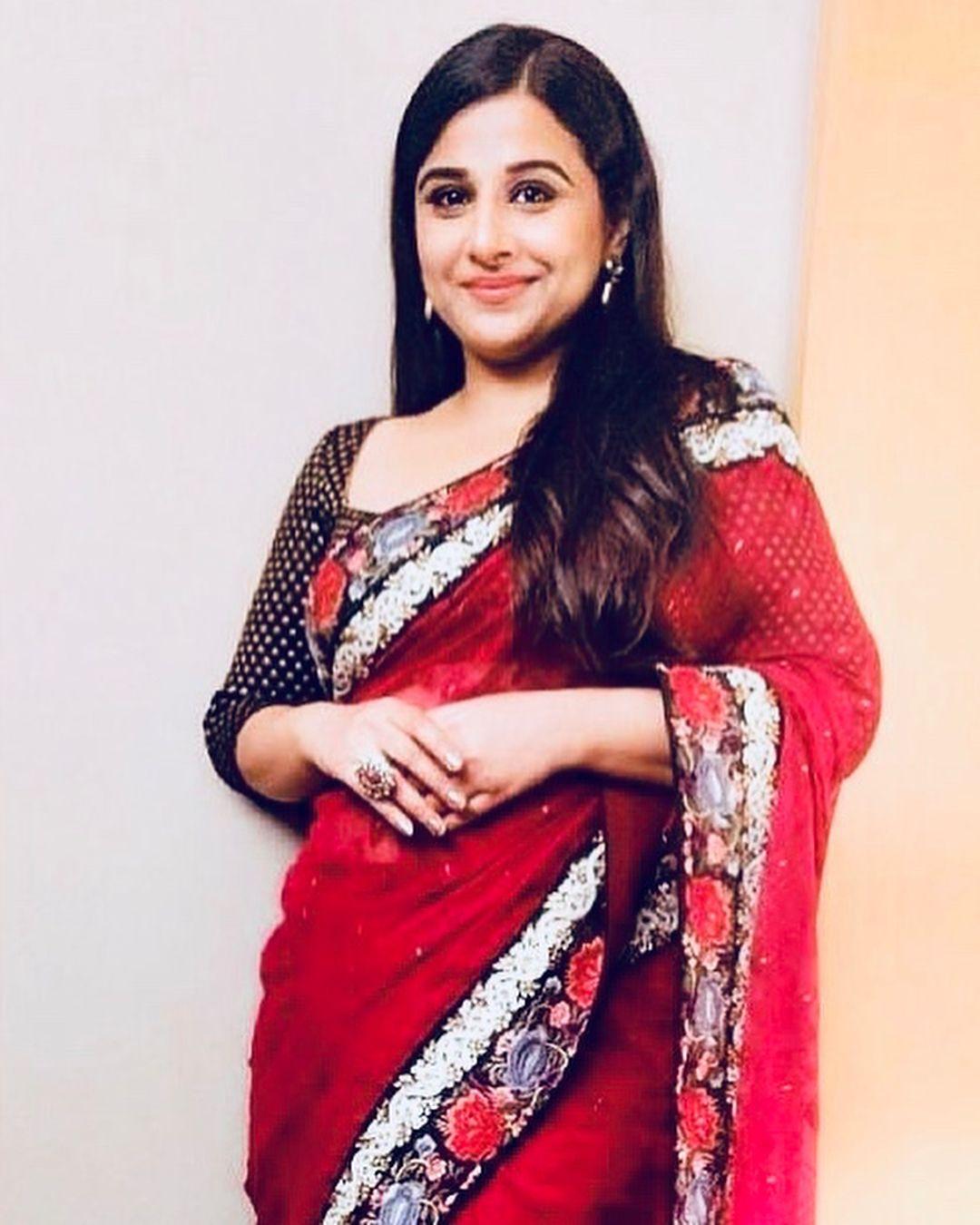 Actress Vidya Balan Latest Saree Photos Stills