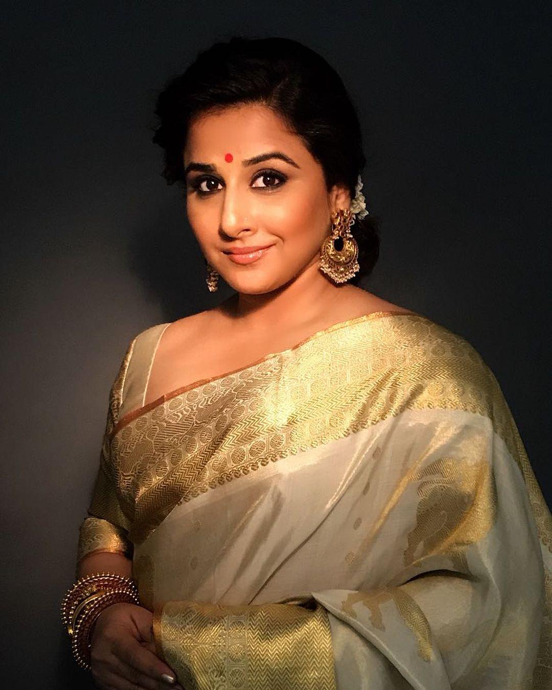 Actress Vidya Balan Latest Saree Photos Stills