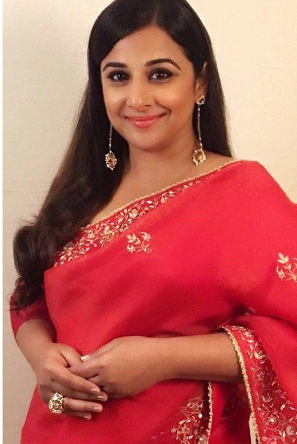 Actress Vidya Balan Latest Saree Photos Stills