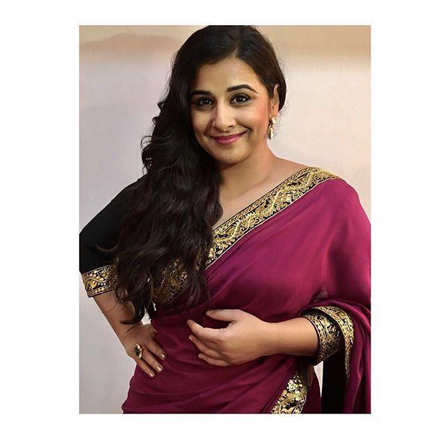 Actress Vidya Balan Latest Saree Photos Stills