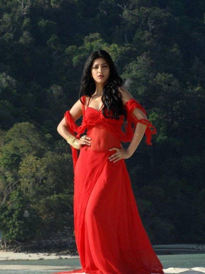 Actresses Who Look Hot In Red Images in Saree & Dress