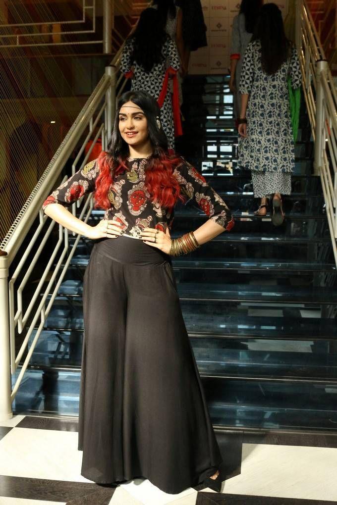 Adah Sharma Stills At Craftsvilla Indian Ethic Wear Fashion Show
