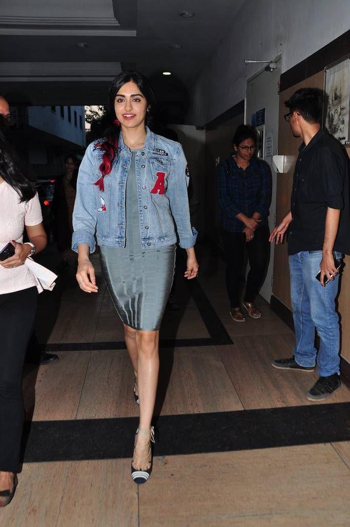 Adah Sharma Stills At Radio Mirchi For Commando 2 Promotions