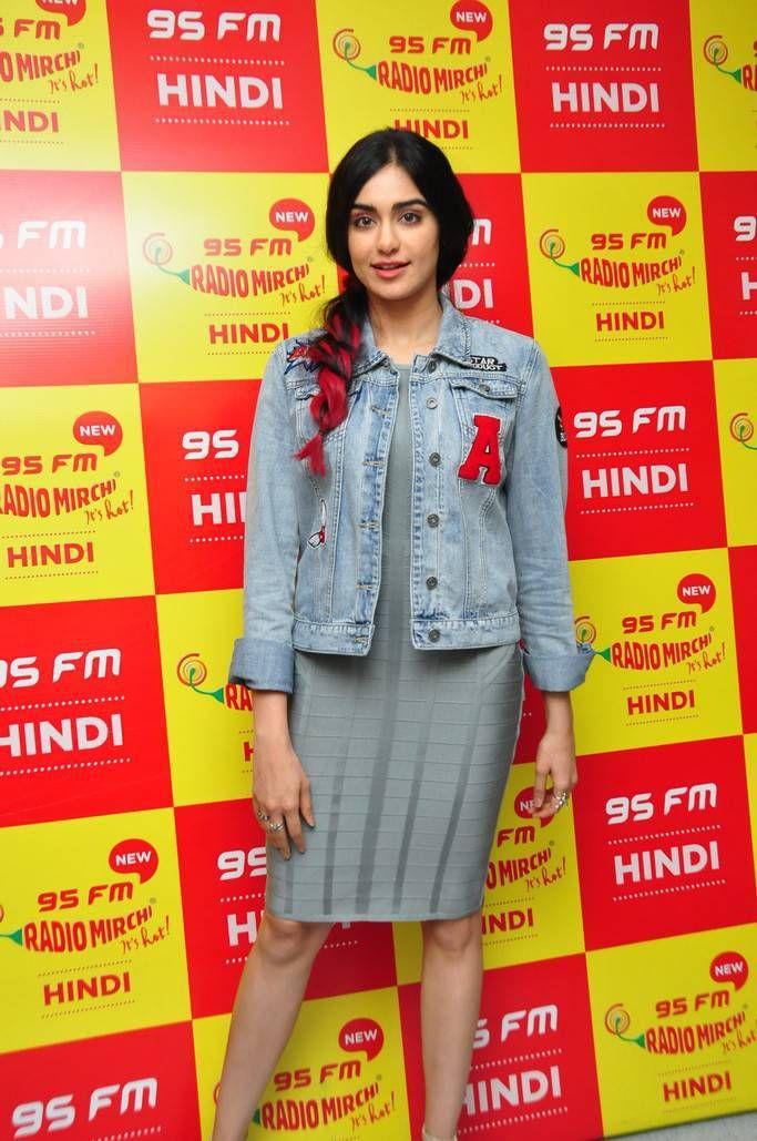 Adah Sharma Stills At Radio Mirchi For Commando 2 Promotions