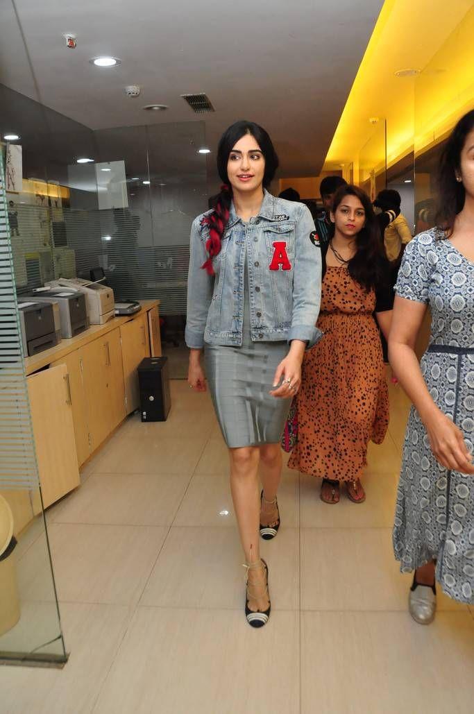 Adah Sharma Stills At Radio Mirchi For Commando 2 Promotions