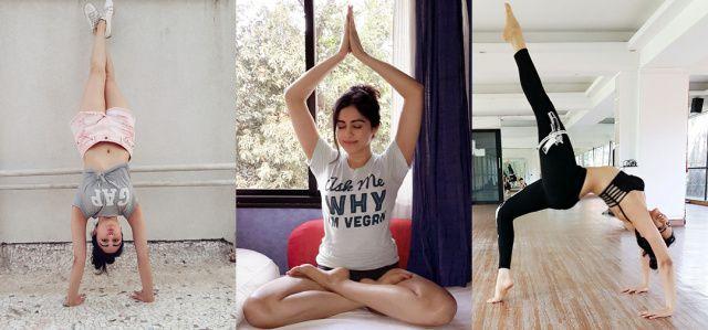 Adah Sharma flaunts curves during hot yoga practice