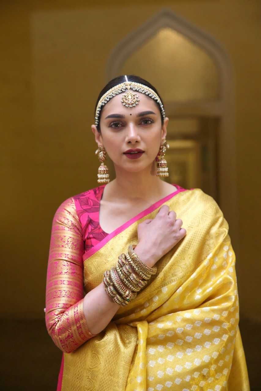 Aditi Rao Hydari Latest Saree Photos